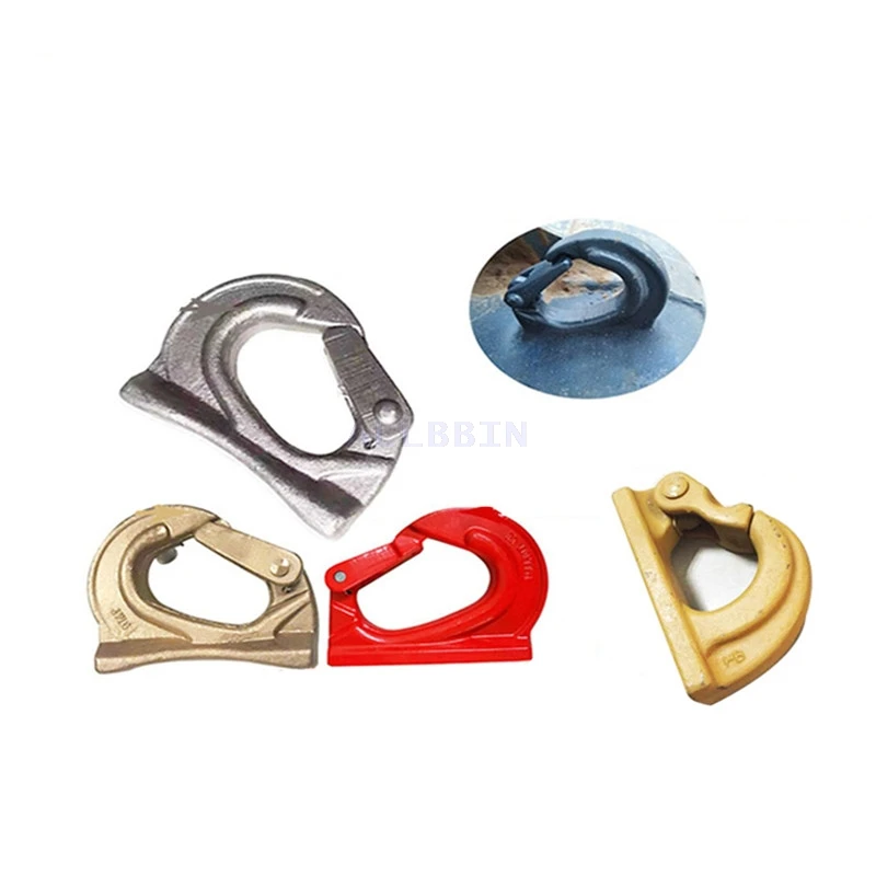 Excavator welding bucket hook hanging hook steel bucket hook excavator parts