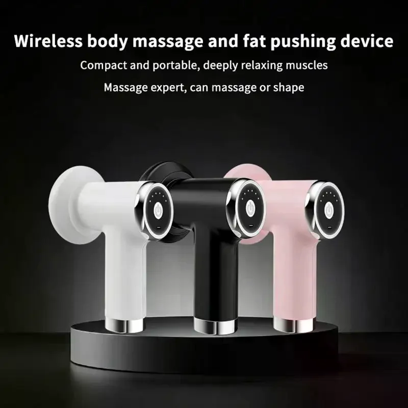 Body Massager Home Massage Stick 5 Heads Convenient Fat Pusher Wireless Charging Handheld Kneading