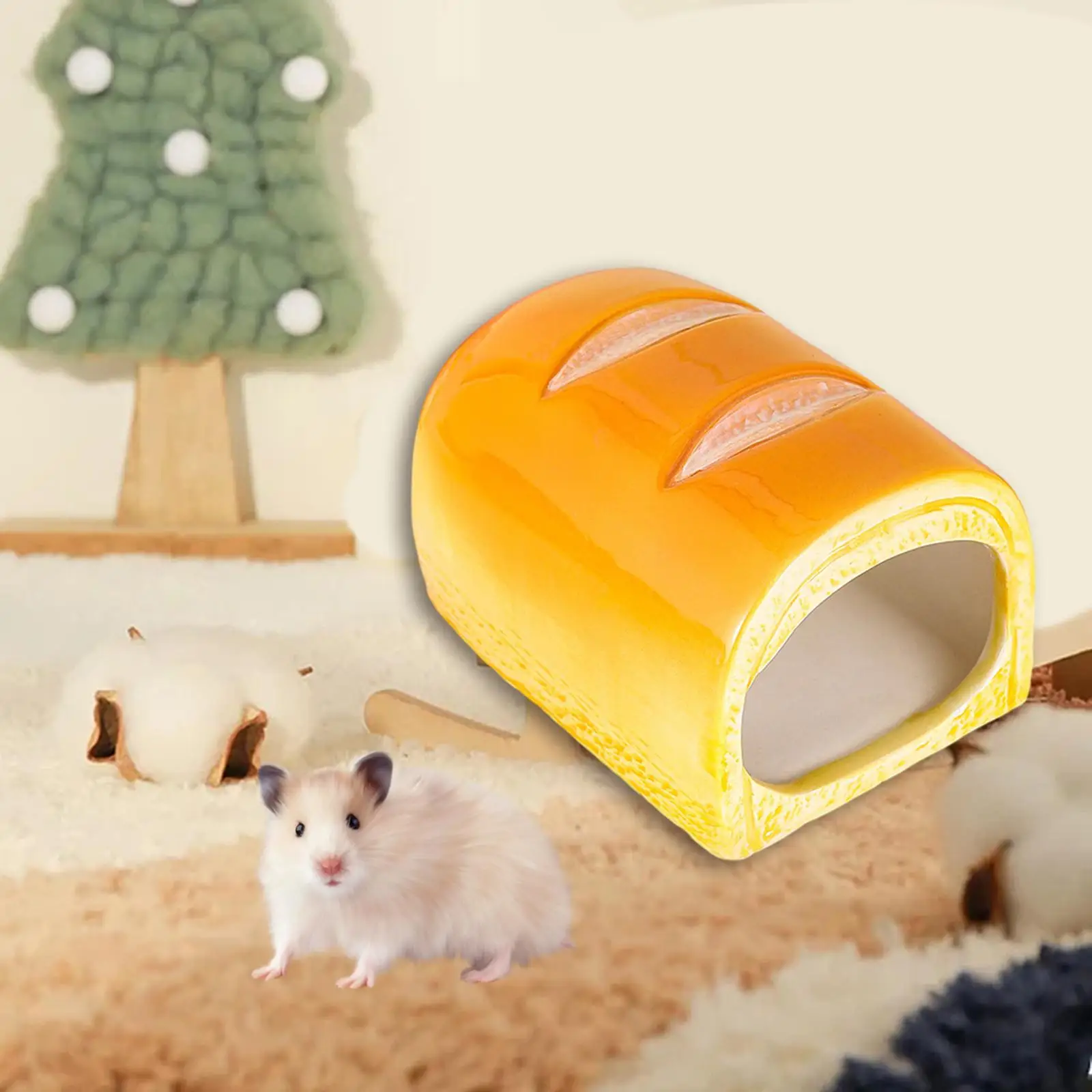 Gaiola para hamster, banho de areia para hamster, casa para ouriço, esquilo, animal de estimação pequeno