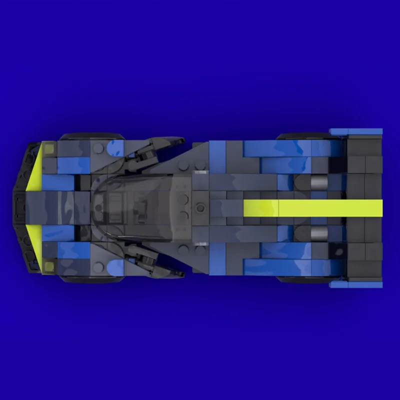 390 PCS Supercar Valkyrie GTP MOC Customize Modular Building Block Technology Kids Model Creative Design DIY Holiday Toy Gifts