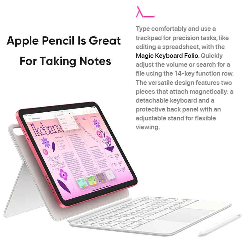 IPad de Apple-décima generación, Chip biónico A14, pantalla de Retina líquida de 10,9 pulgadas, 64GB, Wi-Fi, 6 cámaras de 12MP, ID táctil 2022