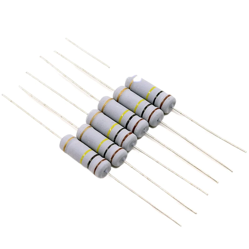 200pcs 3W Carbon Film Resistor Kit 0.1R-1M ohm 5% Tolerance 1R 22R 100R 1K 10K 100K 1M Assortment