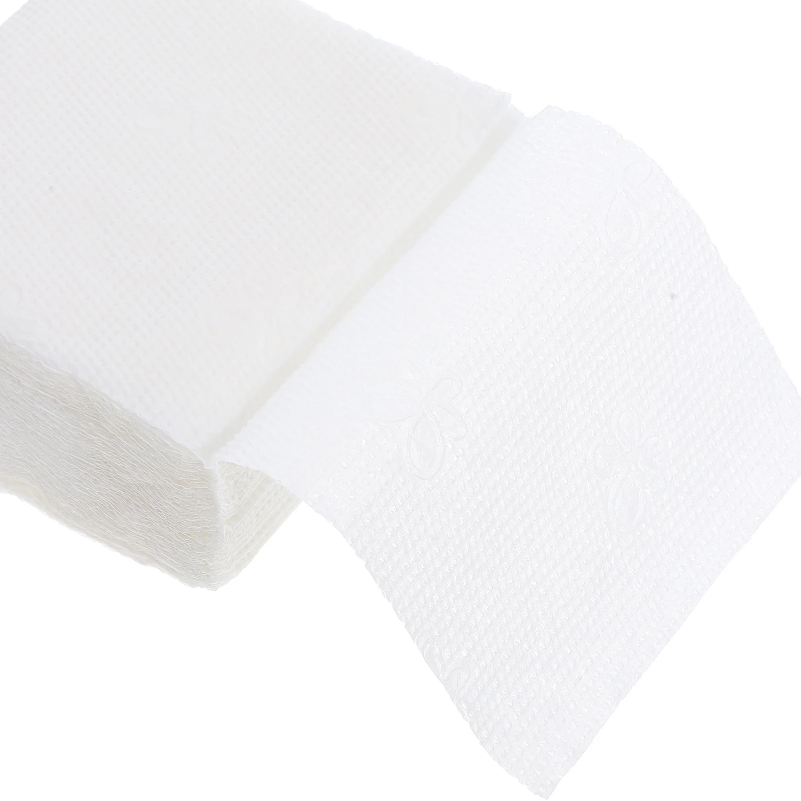 50pcs Thick Foldable Facial Tissue Paper Virgin Wood Pulp Embossed Edges Strong Cleaning Power For Hotel Restaurant Party Bulk