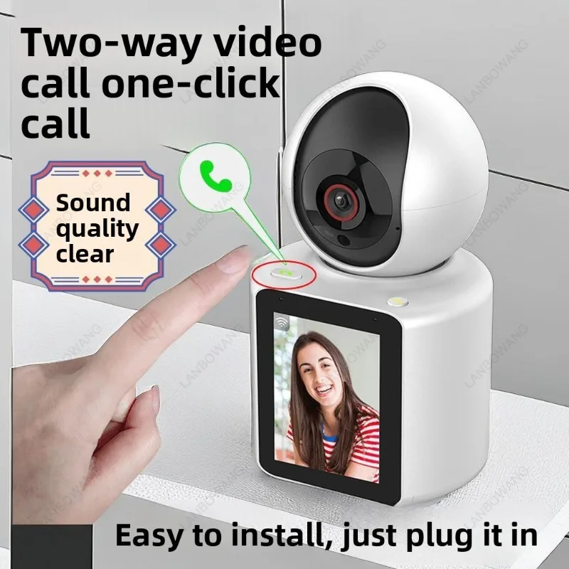 4G HD Surveillance Camera Two Way Video Call One Click Call Remote View Via Mobile Phone Home Security Monitor