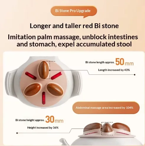 New Heating and conditioning the stomach, Bianshi soft abdominal massager, waist and abdominal massage