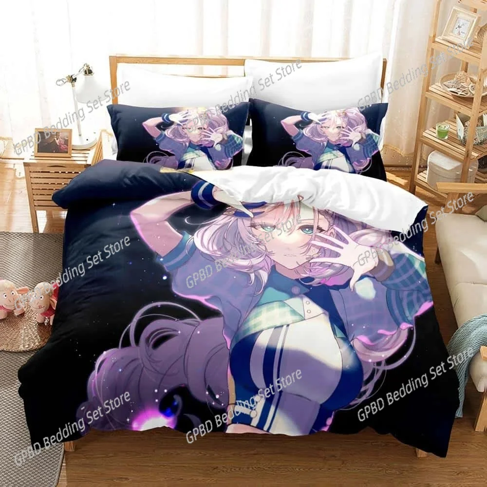 3d Print Anime Kawaii Girl Pavolia Reine Bedding Set Single Twin Full Queen King Size Bed Set Adult Kid Bedroom Duvet cover Sets