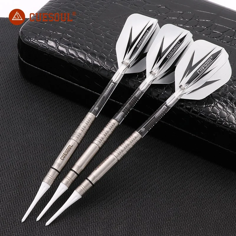 

CUESOUL 90% Tungsten Soft Tip Dart Set 16g/18g Professional Electronic Darts 3 pcs