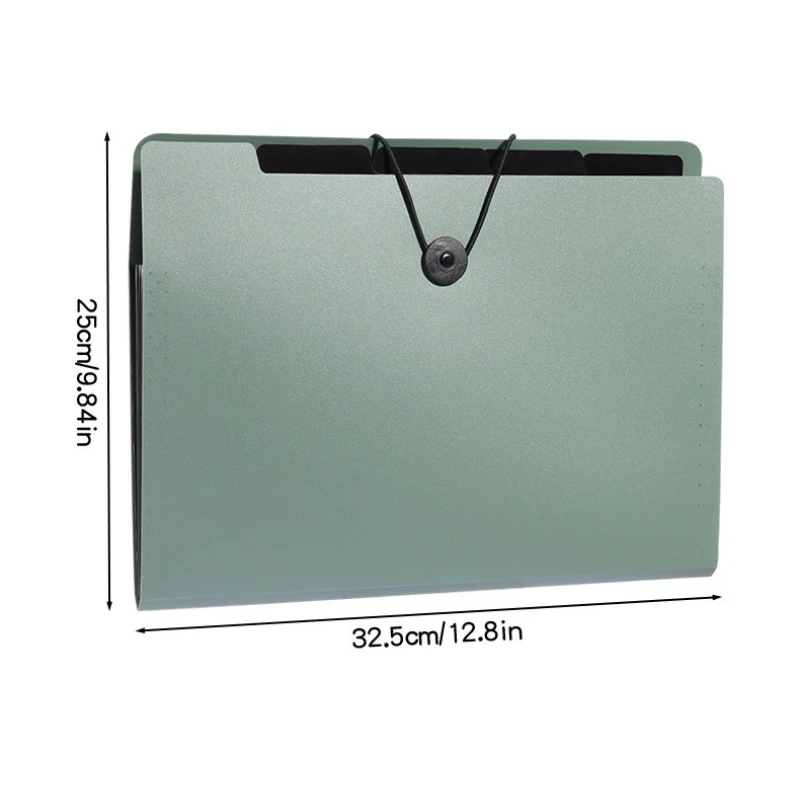 5/8/13 Compartments Advanced Folder Organ Bag Office Storage Materials File Bag Test Paper Organization Magic Tool