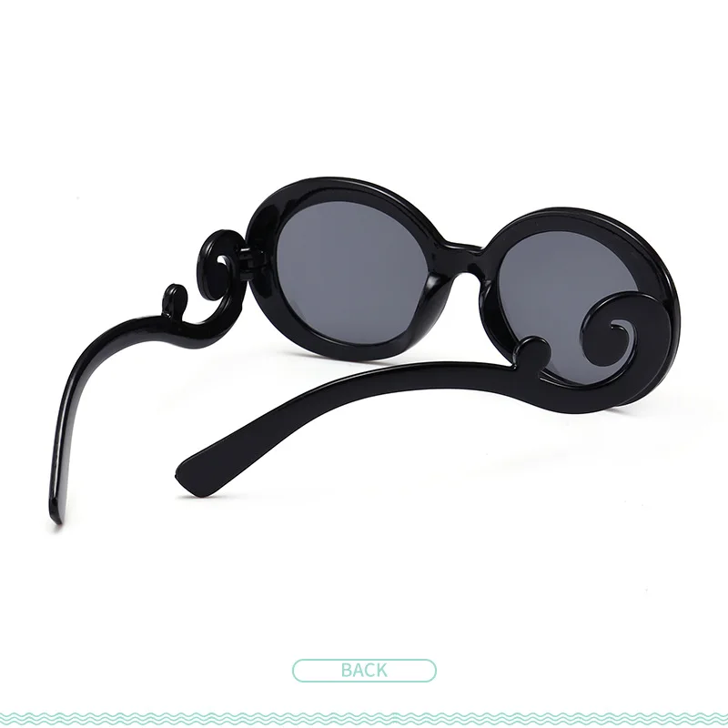 Kids Retro Vintage Sunglasses Cute Anti-UV Beach Sunglasses for Photography