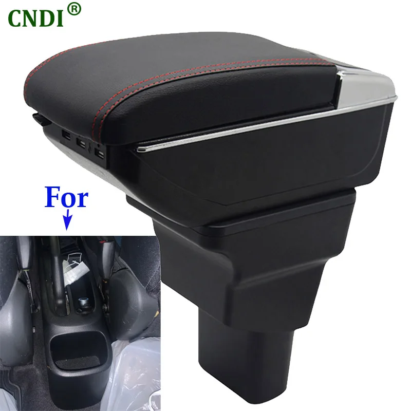 

Car Armrest box For Hyundai I10 Armrest RotatableCentre Console Interior special Retrofit parts Accessories Center Storage box