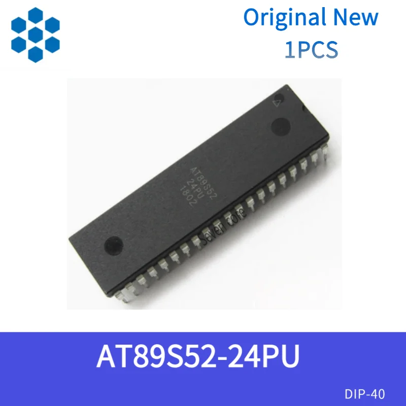 

Оригинальный новый 1 шт. прямой ввод AT89S52-24PU 8-битный микроконтроллер флэш-памяти DIP-40