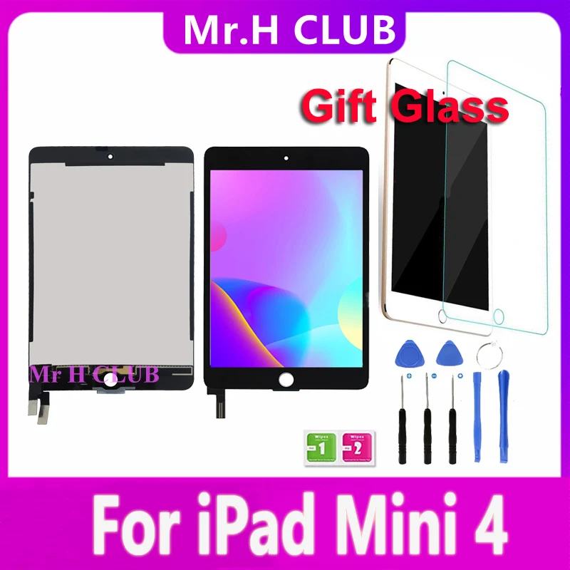 新しい液晶 iPad Mini 4 Mini4 A1538 A1550 Lcd ディスプレイタッチ
