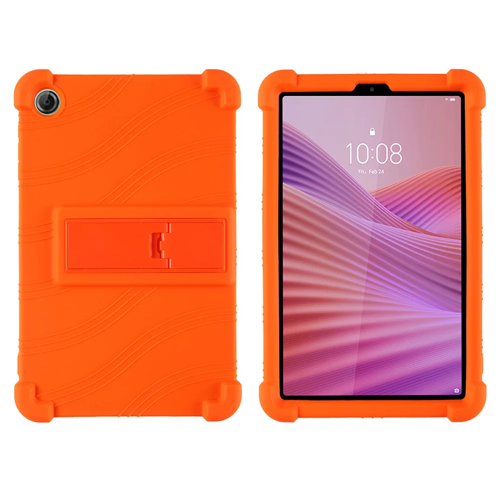 【美品】Lenovo Tab M8 タブレット &ケースカバー（オレンジ色）付 Case for Lenovo Tab K9/Tab One Cover 8.7 inch (TB305FU), Kids