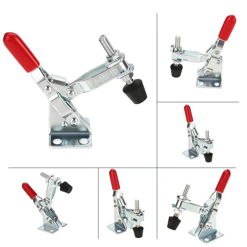 50kg 101A Anti-slip U-shaped Vertical / Horizontal Toggle Clamp For Hand Tool Manipulation Angle Holding Bearing