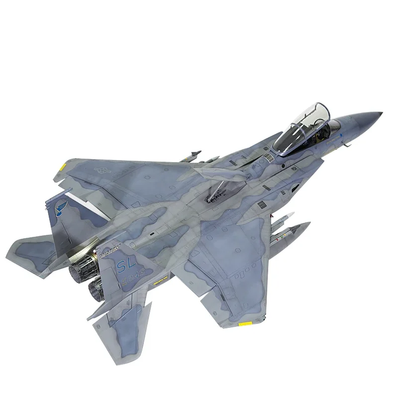 Great Wall hobby L4817 plastic assembled aircraft model kit Air Guard F-15C single seat fighter 1/48