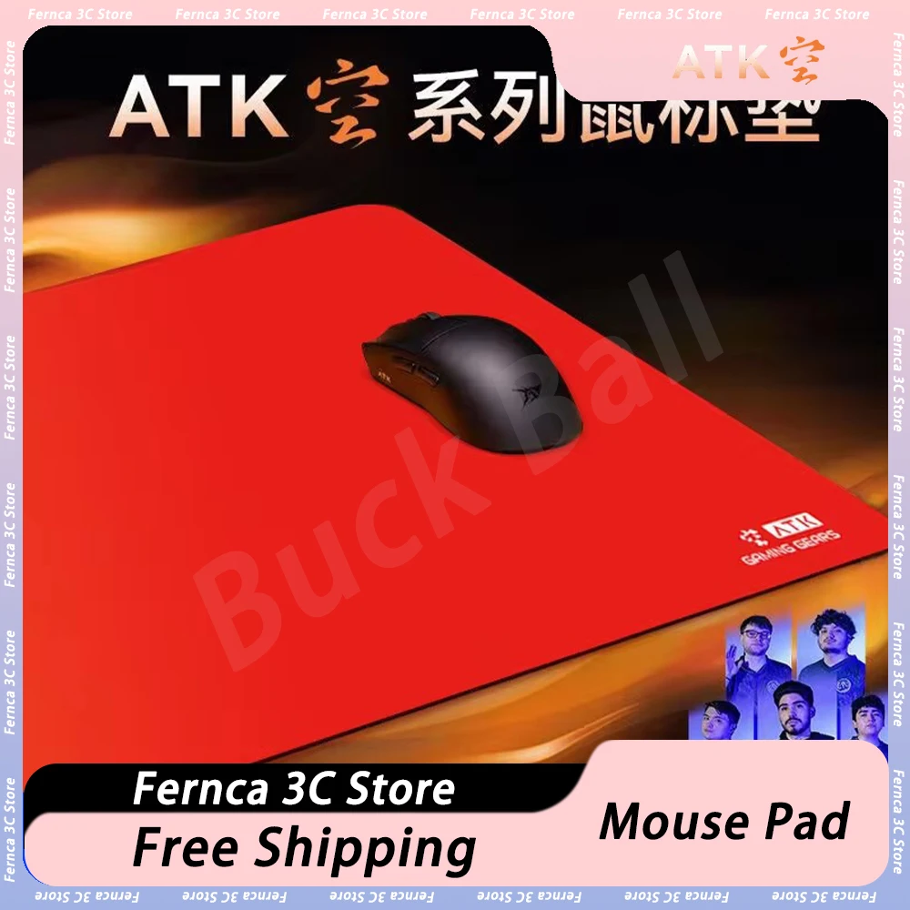 Atk Pro Xsoft Esports Gamer Mouse Pad Anti Slip Pad Gaming Gears Poron CSGO PFS Pads For Desktop 60%-80% Custom Gaming Mouse Pad