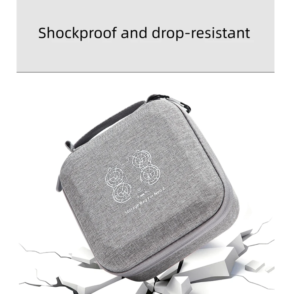 Estojo de transporte para dji neo 2 RC-N3 bolsa de armazenamento de viagem organizador portátil com gancho para loja neo drone e outros acessórios
