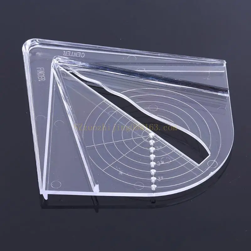 

Woodworking Center Finder Plastic Center Finder for Square Round & Sexangle Woodwork Measuring Tool Measuring best sale