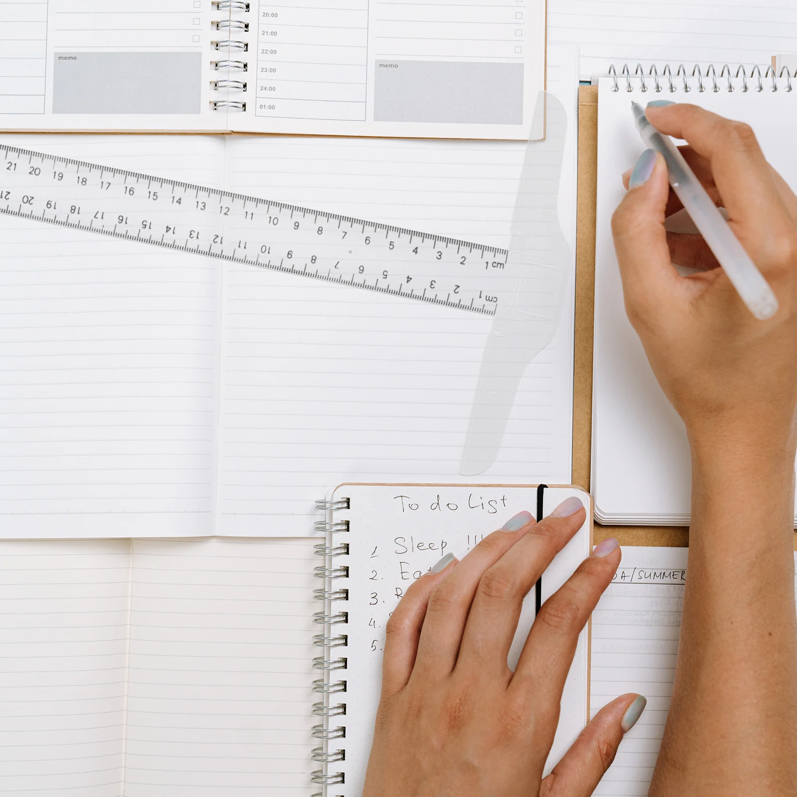 Т-образная линейка, 2 шт., прозрачный пластиковый прецизионный измерительный инструмент для черчения