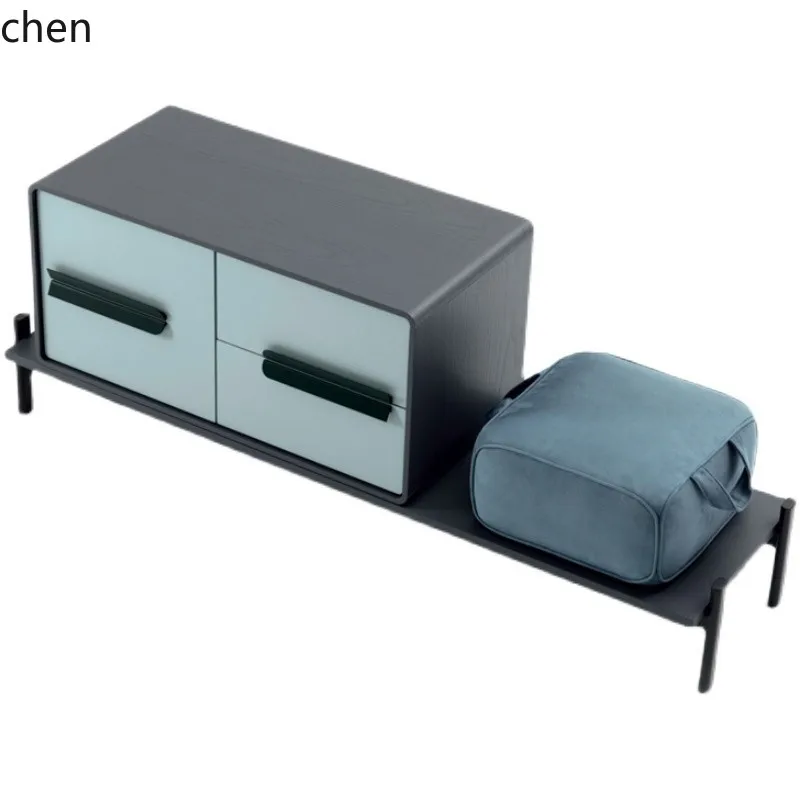 LXC Lacquered Entryway Cabinet Modern Minimalist Sideboard Multifunctional Storage Cabinet Complete Set