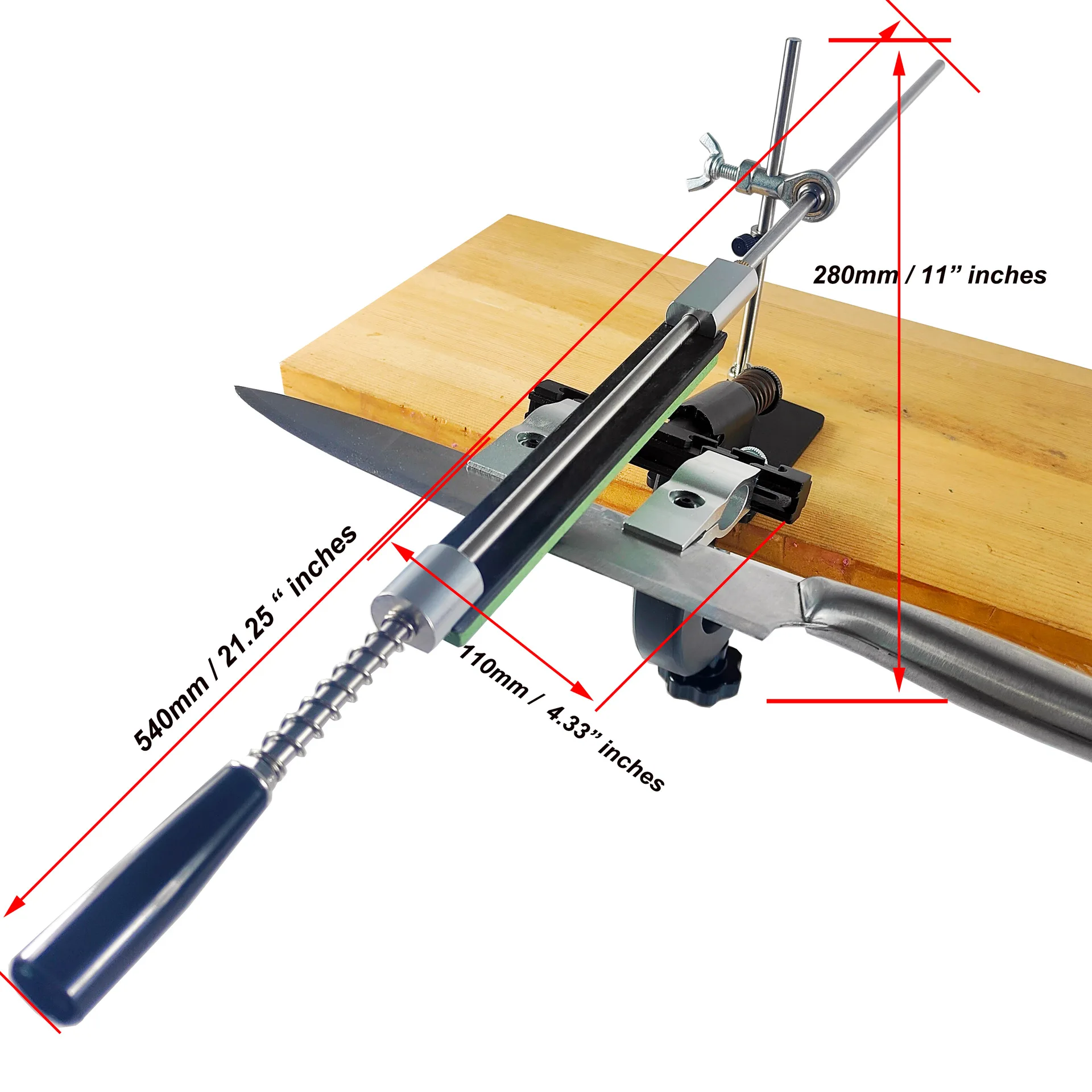 Fixed Angle Sharpener Pro Sharpening Stone Whetstone Updated Multifunction Fixed Angle Apex Edge Honing Tools Sharpening System