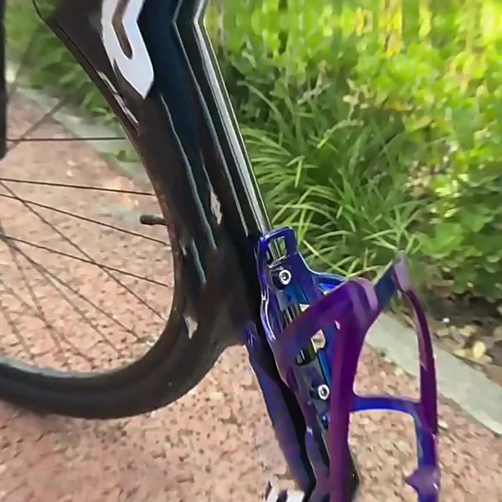 자전거 그라데이션 물병 홀더, 2색 PC 사이클링 액세서리