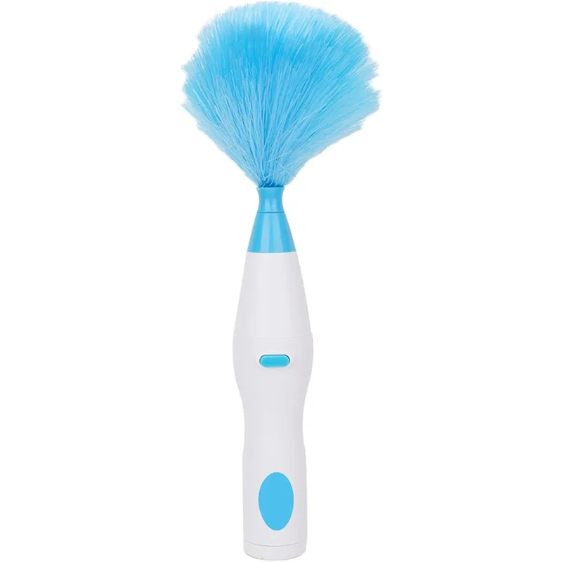 B59B-Large Handle Dust Duster Household Electric Dust Duster 360 Degree Rotatable Dust Collector Dust Cleaning Brush