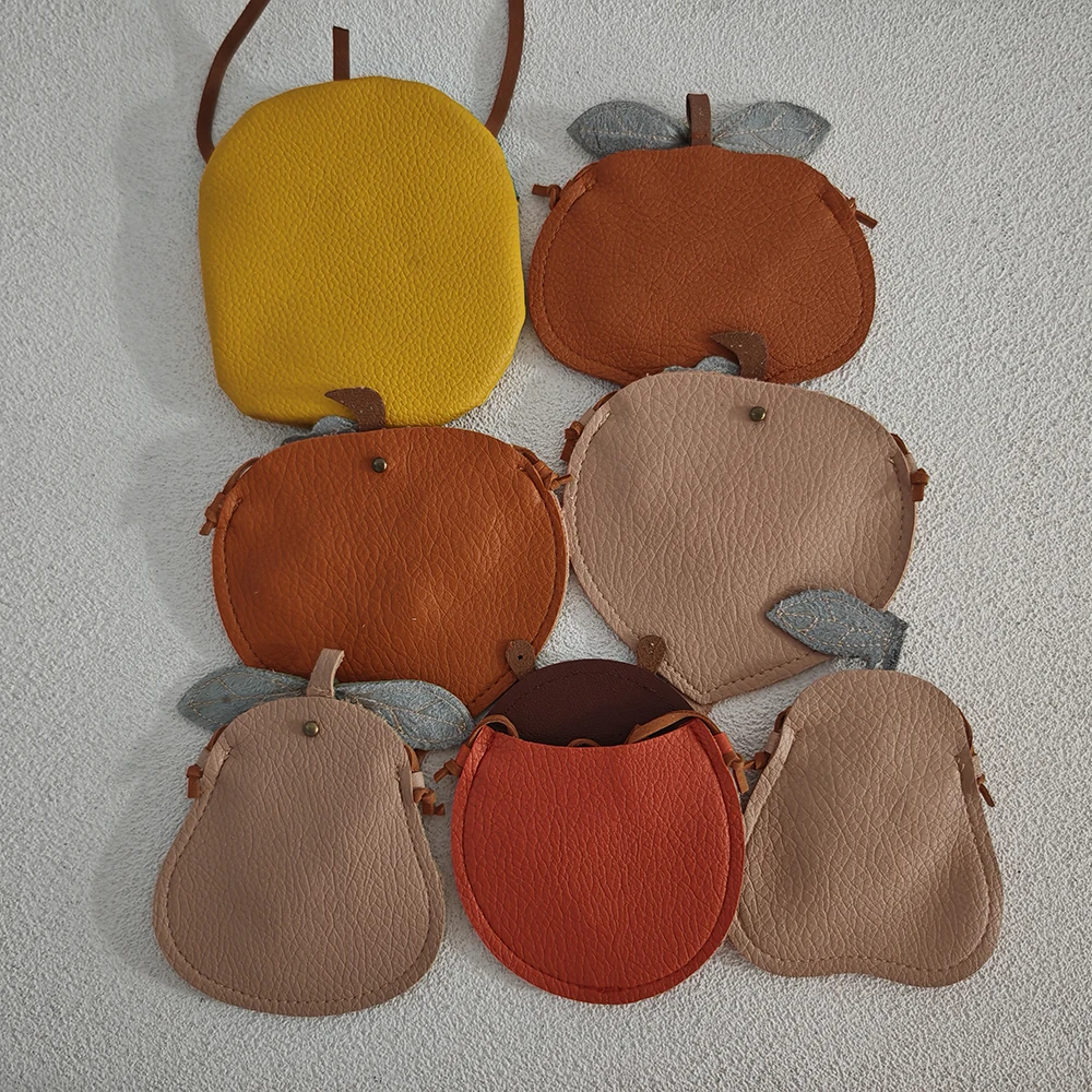 2024 neue Mädchen Umhängetasche Kinder Nette Kürbis Obst Muster kinder Tasche Kinder Nette Einzelnen Schulter Umhängetasche – Detail 2