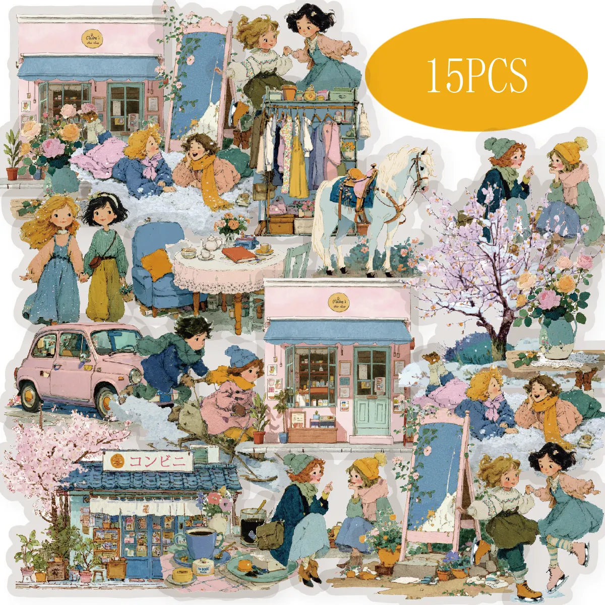 �y�Z�[�����z�G�g�����C�t �F�B�̏W�܂� �t�̂��o�����p�^�[�� �q���p�W���[�i���X�e�b�J�[ �X�N���b�v�u�b�L���O�p�i�A�m�[�g�A�d�b�X�e�b�J�[�A�����̑����A�w������A�M�t�g�{�b�N�X��A�M�t�g���܁A�q���p�X�e�b�J�[�ADIY�����p