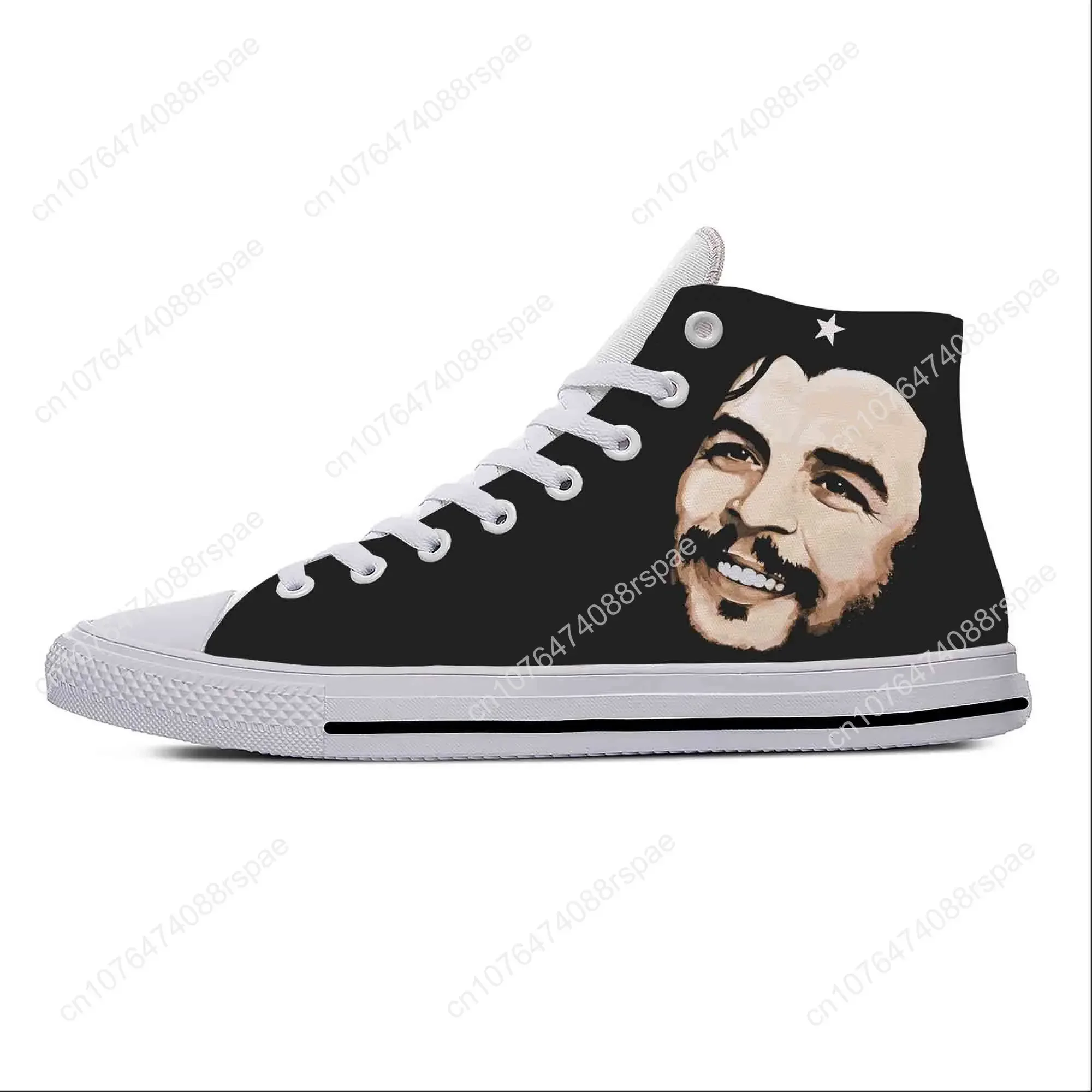 Hot Cool Che Guevara Communisme Socialisme Cuba Cuban Casual Schoenen Hoge Top Lichtgewicht Heren Dames Sneakers Klassieke Board Schoenen