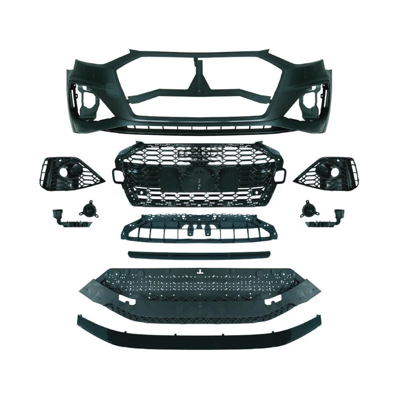 Sport Style Body Kit 2021 A4 Allroad Front Rear Bumper Full Conversion Exterior Modification Parts