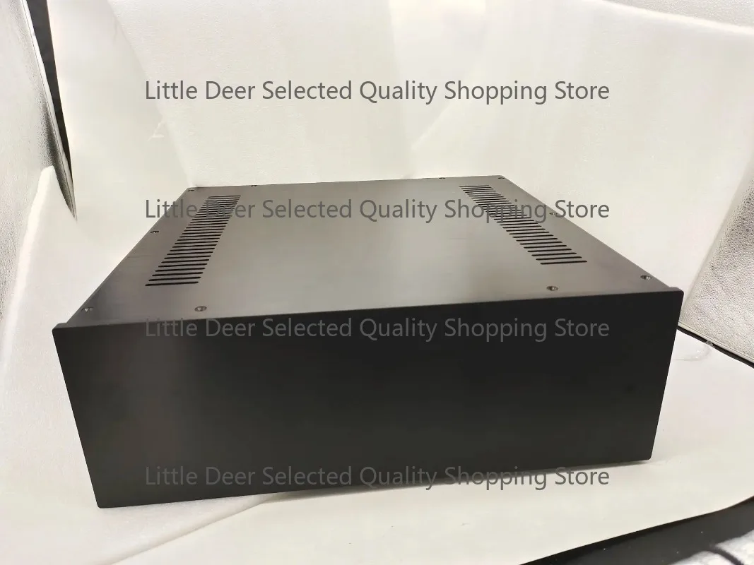 4315C Black Aluminum Chassis DIY Amplifier Audio Shell HIFI Case 430*150*408mm