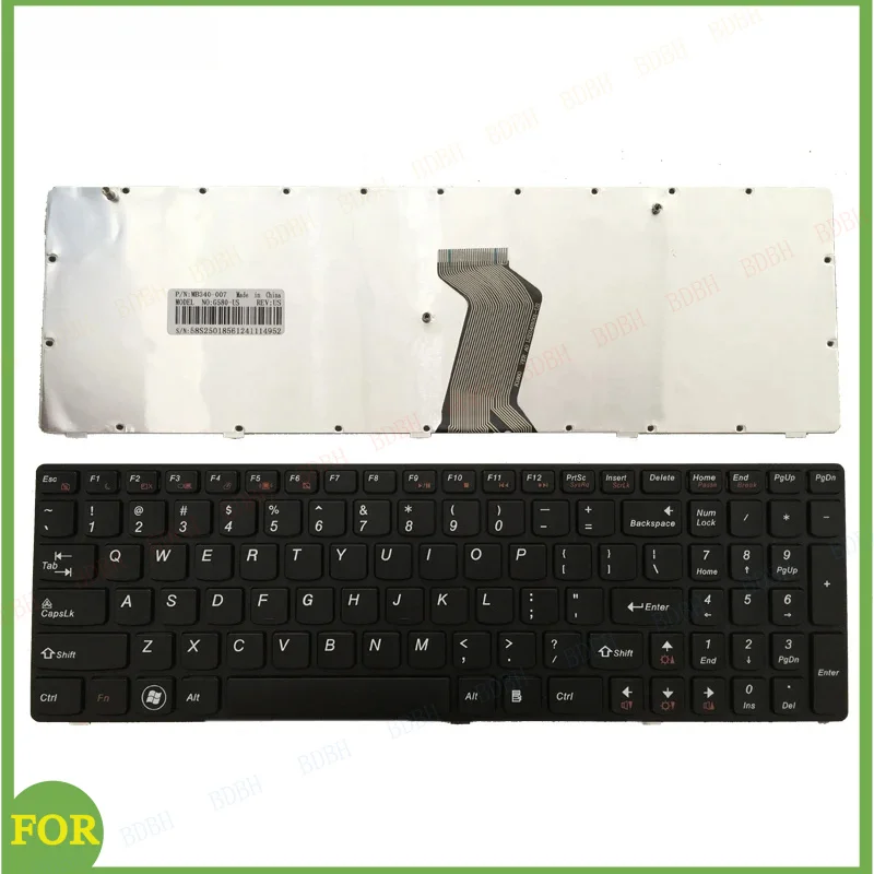 NEW for Lenovo G580 Z580 Z580A G585 Z585US/Russian Keyboard