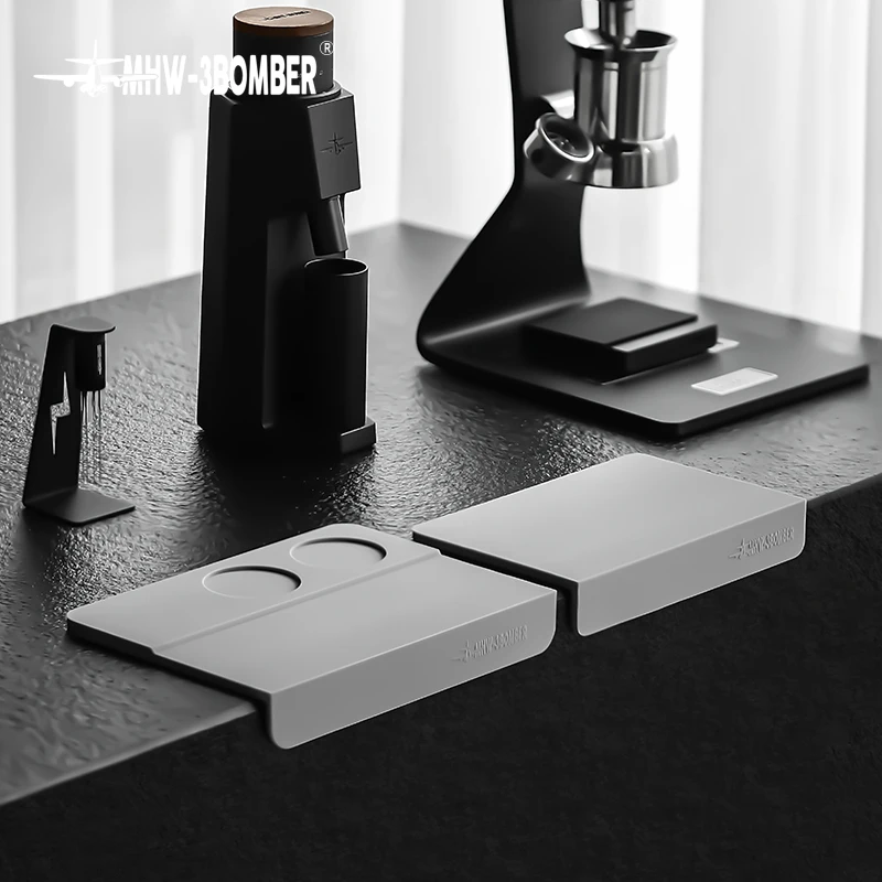 

Barista Coffee Anti-skid Mat Espresso Latte Art Pen Tamper Holder Pad Coffeeware Coffee Grind Soft Silicone Mat 51/53/58MM