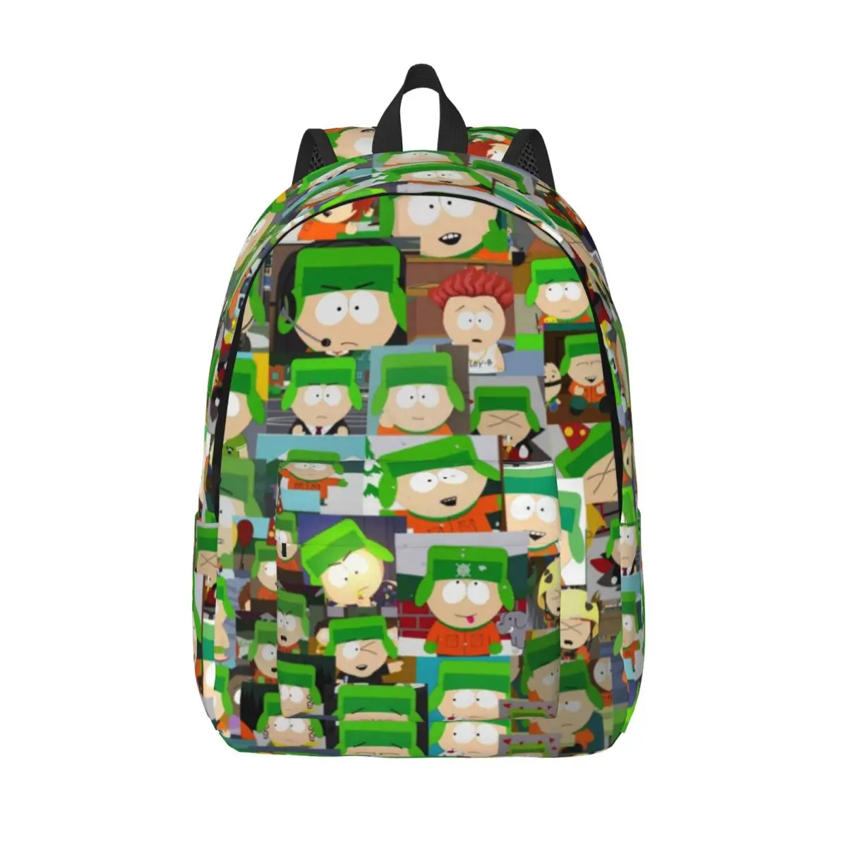 

Souths Cartoon Parked Kenny Backpack for Men Women Cool Student Business Daypack College Canvas Bags Gift