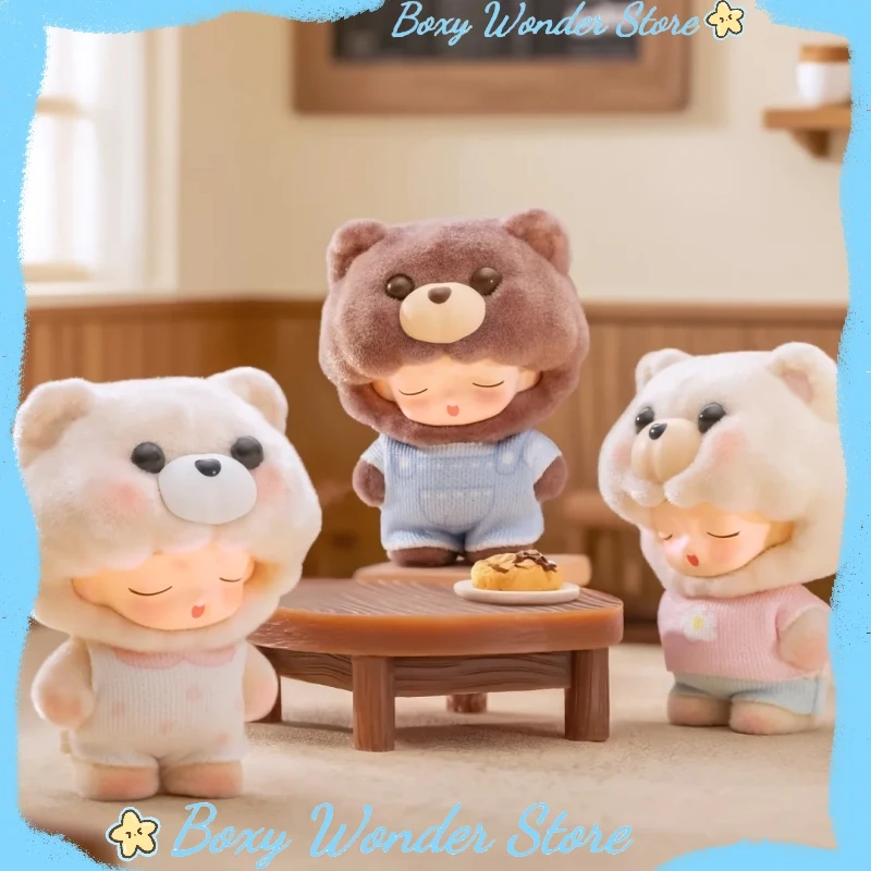 

Подлинная серия Yumo Cute Pets, семейная слепая коробка, подарок для девочек, милое настольное украшение, изысканная кукла, загадочная коробка-сюрприз