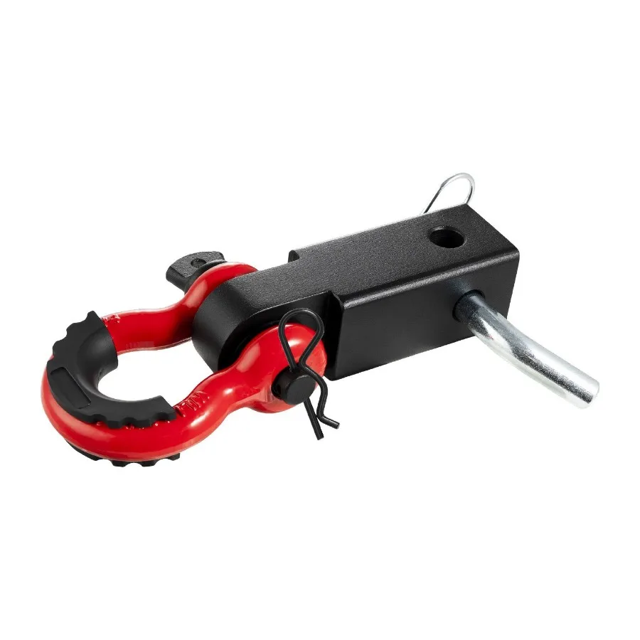 

2 Trailer Shackle Hitch Receiver DRing Rvery for Truck Jeep 44100 lbs