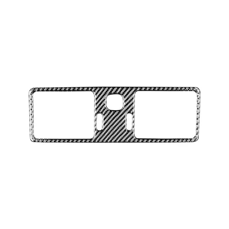 

AEA6-Central Air Conditioning Outlet Vent Frame Carbon Fiber Air Outlet Vent Frame For Volvo XC90 2003-2014 Accessories