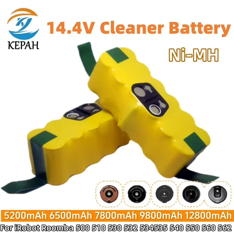

Аккумулятор Ni-Mh 14,4 В с безопасной защитой | Множество защитных функций для беззаботной уборки