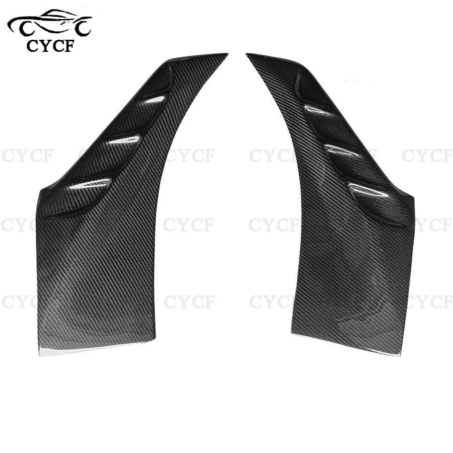 Carbon Fiber Car Door Side Fender Vents For BMW X6 G06 2019+  Trims Frame Decoration Cover Decorative parts Upgrade body kit