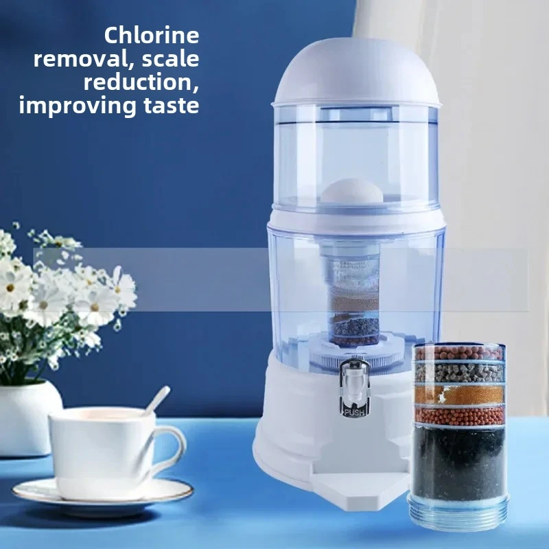 Water Pitcher Kitchen Household 16L Purifier Activated Carbon Water Filter Pitcher Water Filter