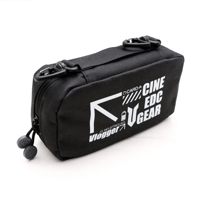 VLOGGER Portable Photographer Storage Bag for Charger 5 Inch Monitor Cameras Battery SLR Micro Lens Carry Bag