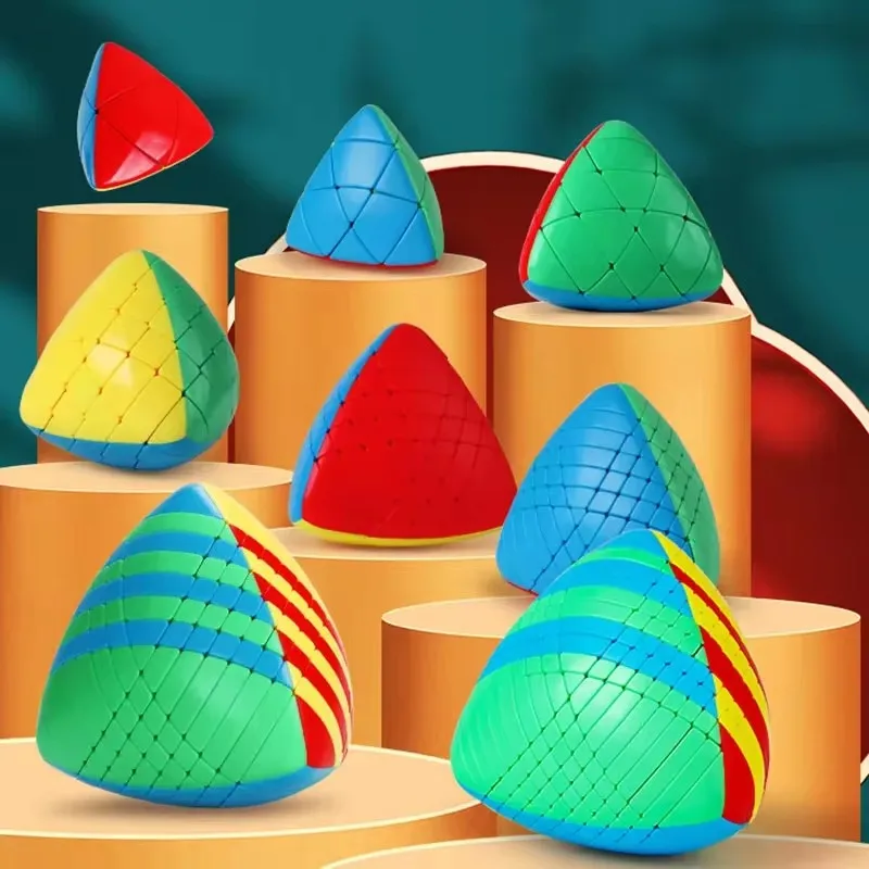 ShengShou Mastermorphix 2x2 3x3 Zongzi Magische Kubus Sengso Rijst Knoedel Snelheid Professionele Pyramorphix Educatief speelgoed Kinderen