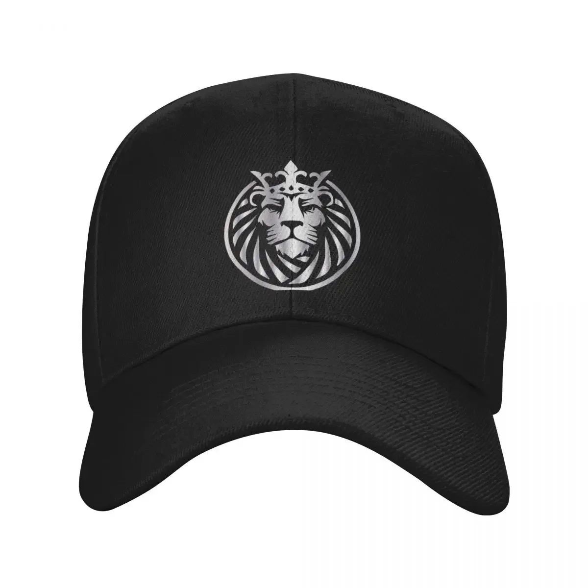 

Lion of Judah - Silver Baseball Cap fun hats hiking hat Custom Cap fishing caps man Girl'S Hats Men's