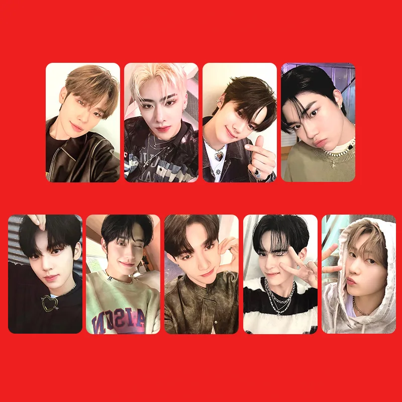 

9Pcs/Set KPOP Zerobaseone YOUTH IN THE SHADE Album Photocards List ZB1 Zhanghao Hanbin Ricky Gyuvin Selfie LOMO Cards Fans Gifts