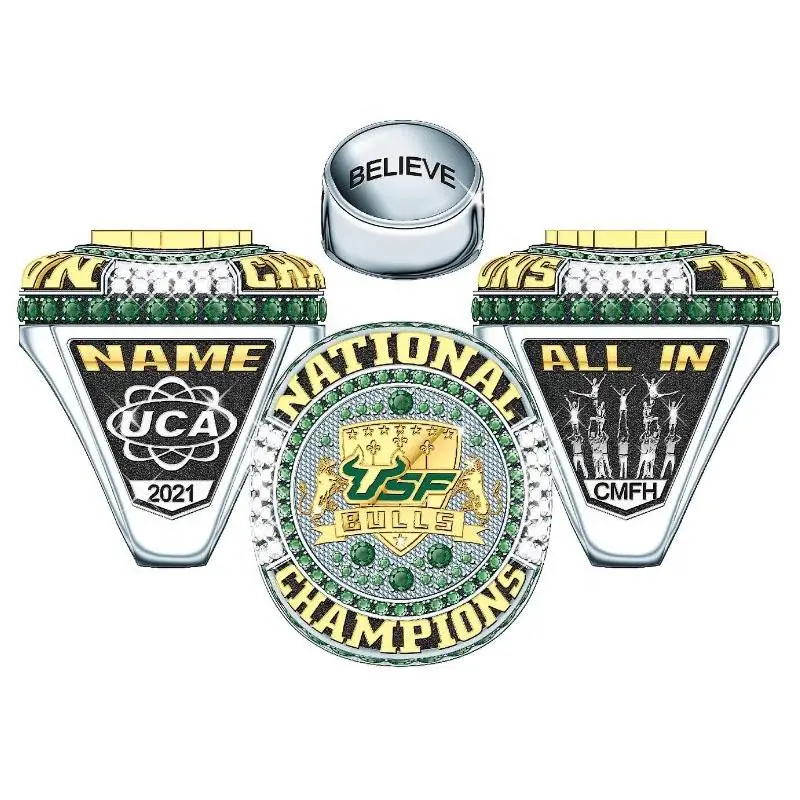 حلقات بطولة رياضية مخصصة بأسعار معقولة للرجبي وكرة السلة والبيسبول وغيرها من حلقات البطولة، وكذلك الشامبي #3