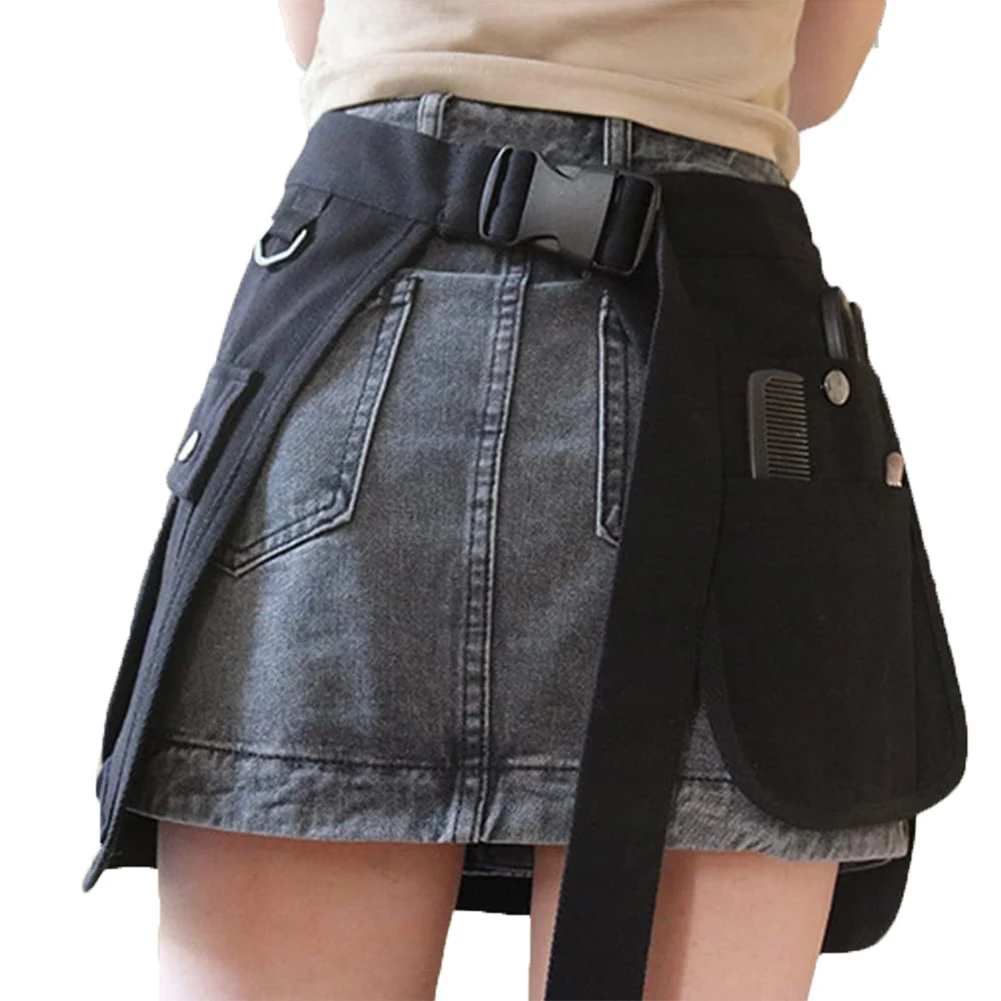 

Поясная сумка для садовых инструментов, регулируемая поясная сумка для парикмахера, фартук для инструментов, сумка для ножниц, универсальный поясной фартук для женщин и мужчин