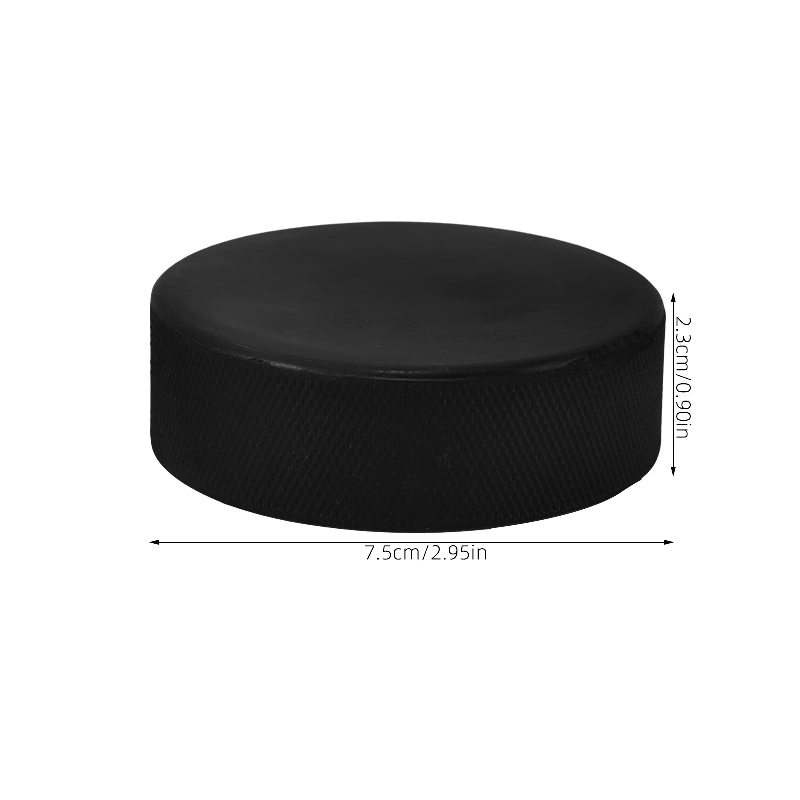 4 Buah Pucks Hoki Es Bahan Karet Pucks Latihan Dapat Digunakan Kembali untuk Remaja Dewasa Roller Skating Permainan Hoki Bagian Aksesori Olahraga