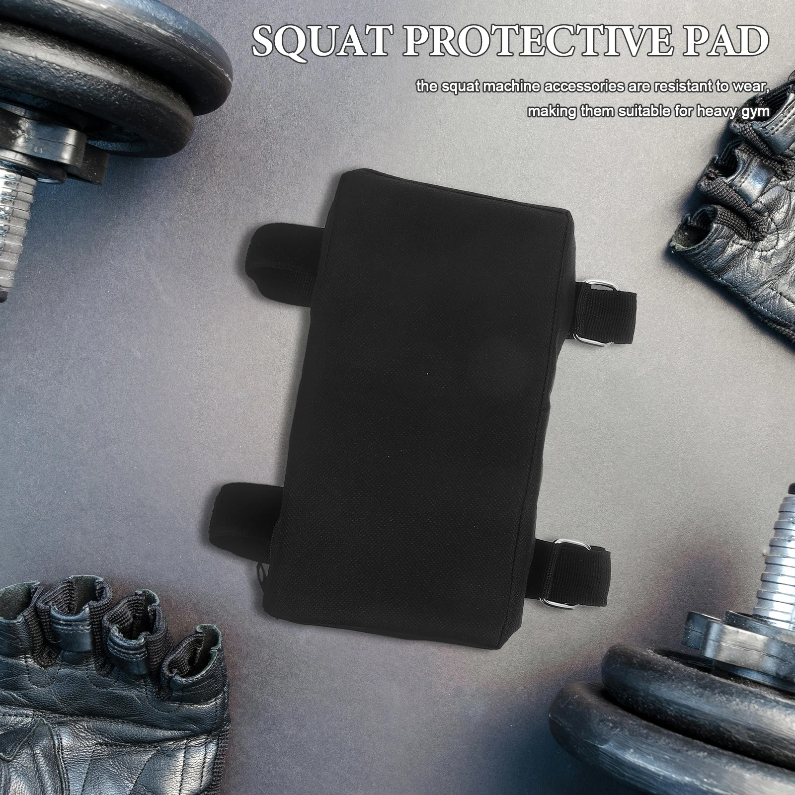 

1 Pair Deep Squat Machine Cushion Pad Non-Slip Shoulder Support For Leg Press Hip Thrust Adjustable Fitness Protective Gear -