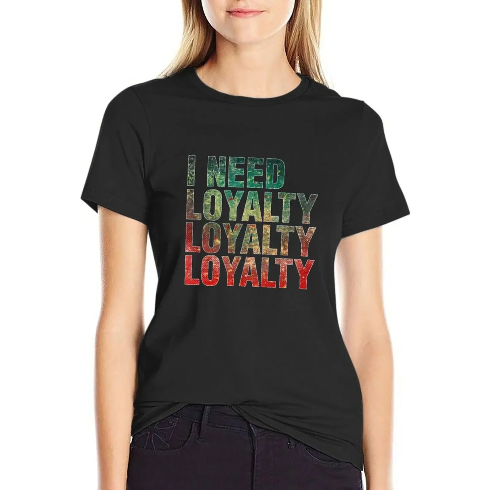 Kendrick Lamar - Loyalty T-Shirt cute tops Female clothing vintage clothes tshirts woman